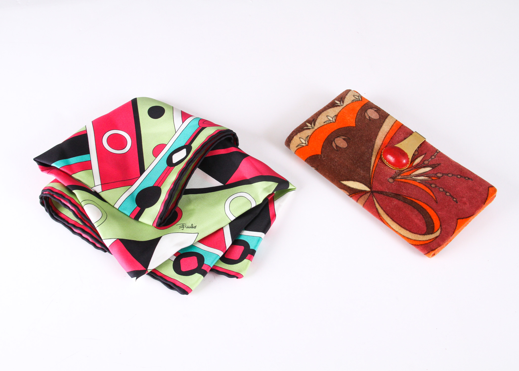 Emilio Pucci Scarf and Wallet Accessories