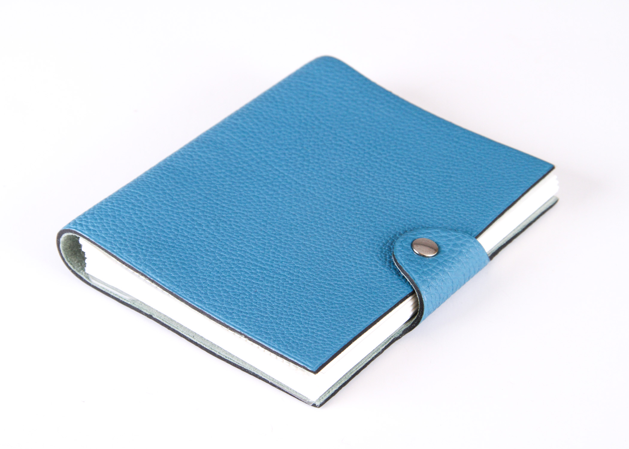 Hermès Blue Jean Togo Leather Photo Album