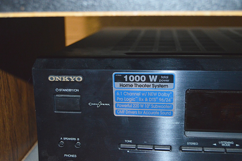 Components Cabinet with Sony Stereo Deck