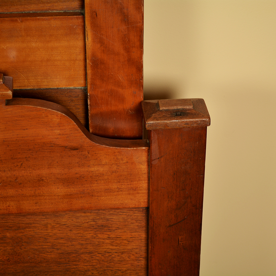 Double Size Antique Oak Headboard