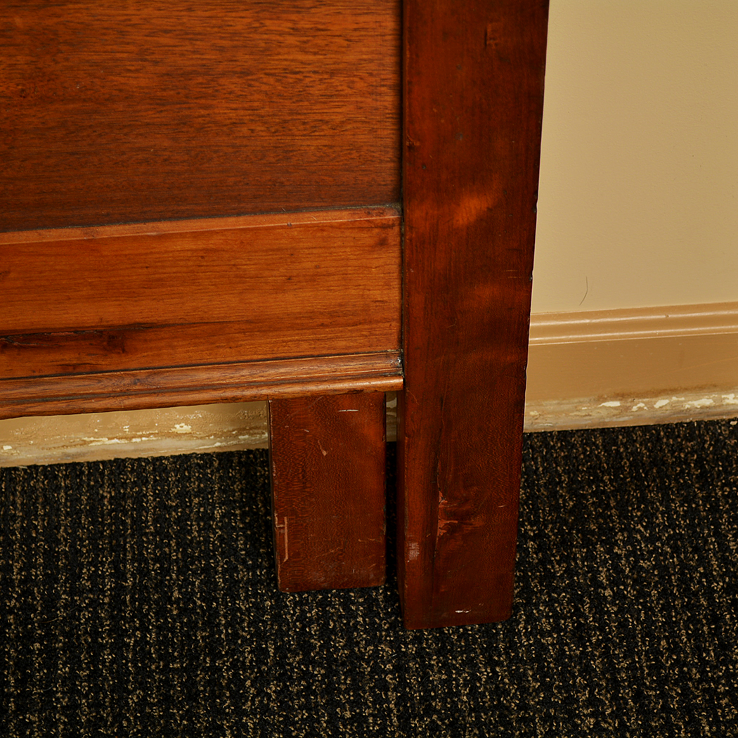 Double Size Antique Oak Headboard