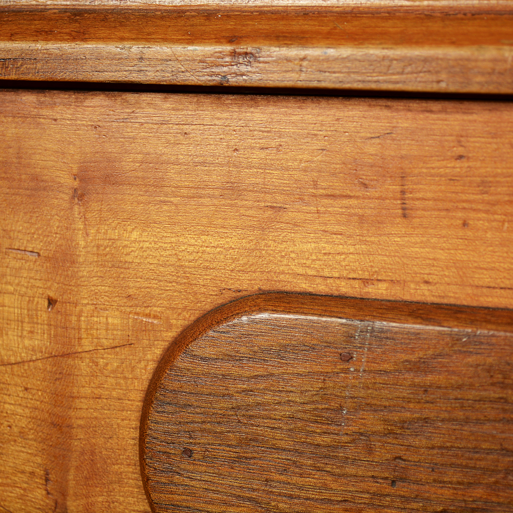 Double Size Antique Oak Headboard