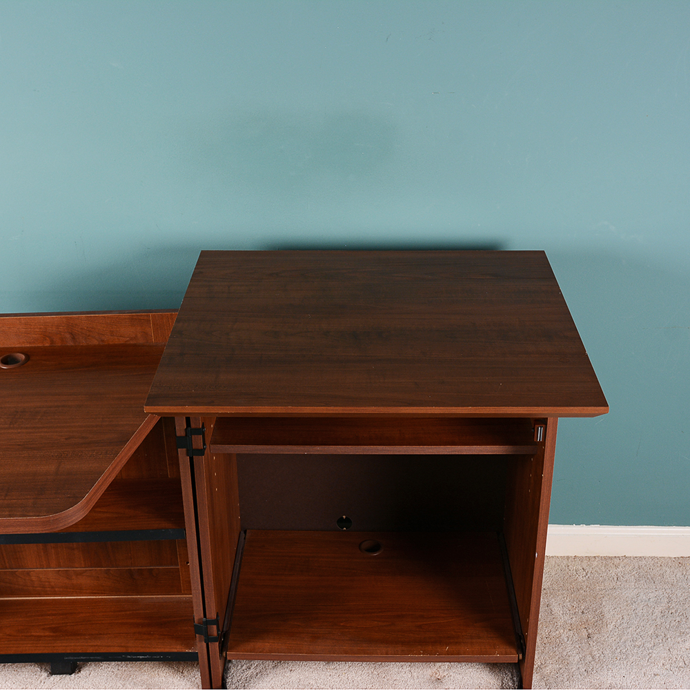 Fold Away Desk Cabinet