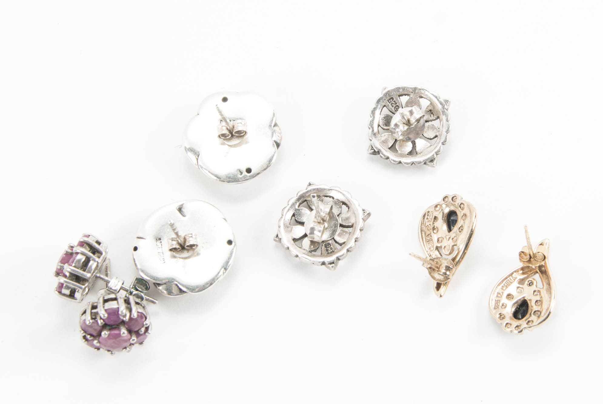 Sterling Silver Post Earrings