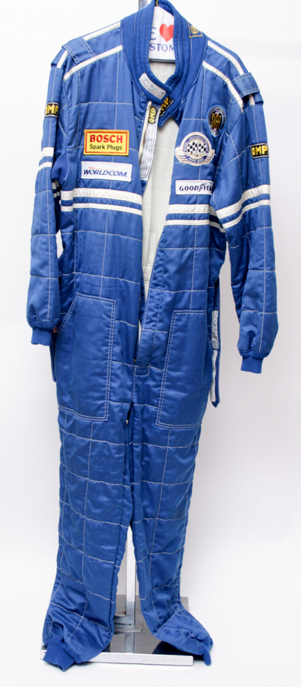 Vintage OMP Driver's Race Suit with Sponsorship Logos