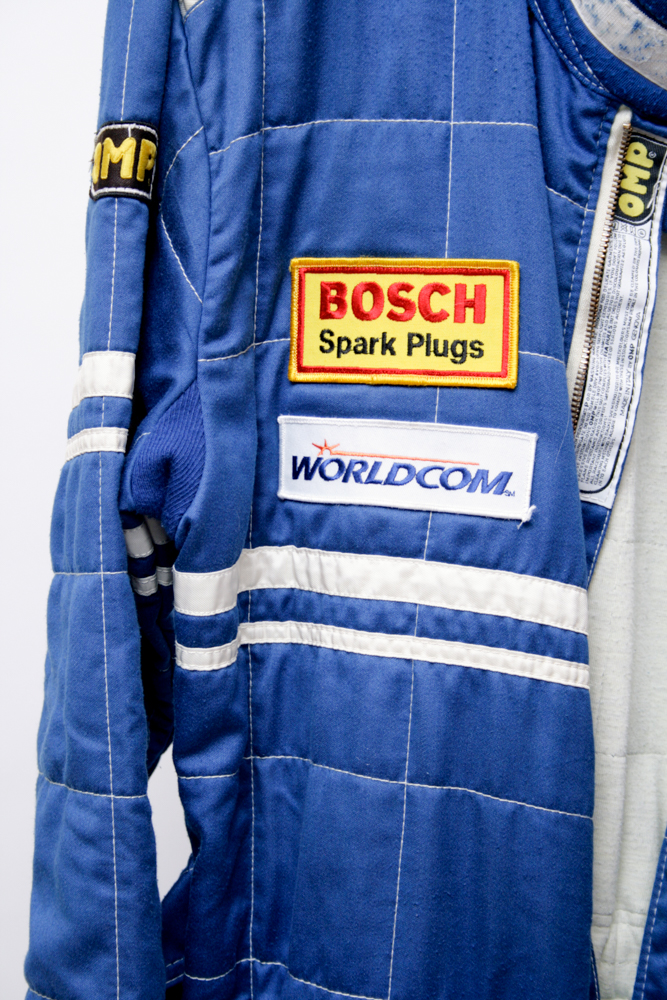 Vintage OMP Driver's Race Suit with Sponsorship Logos