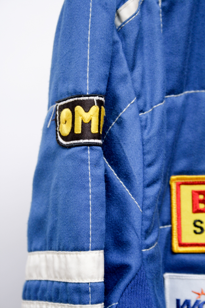 Vintage OMP Driver's Race Suit with Sponsorship Logos