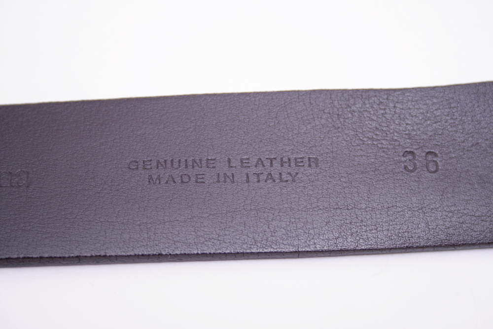 Men's Designer Leather Belts including Prada