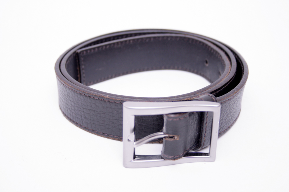 Men's Designer Leather Belts including Prada