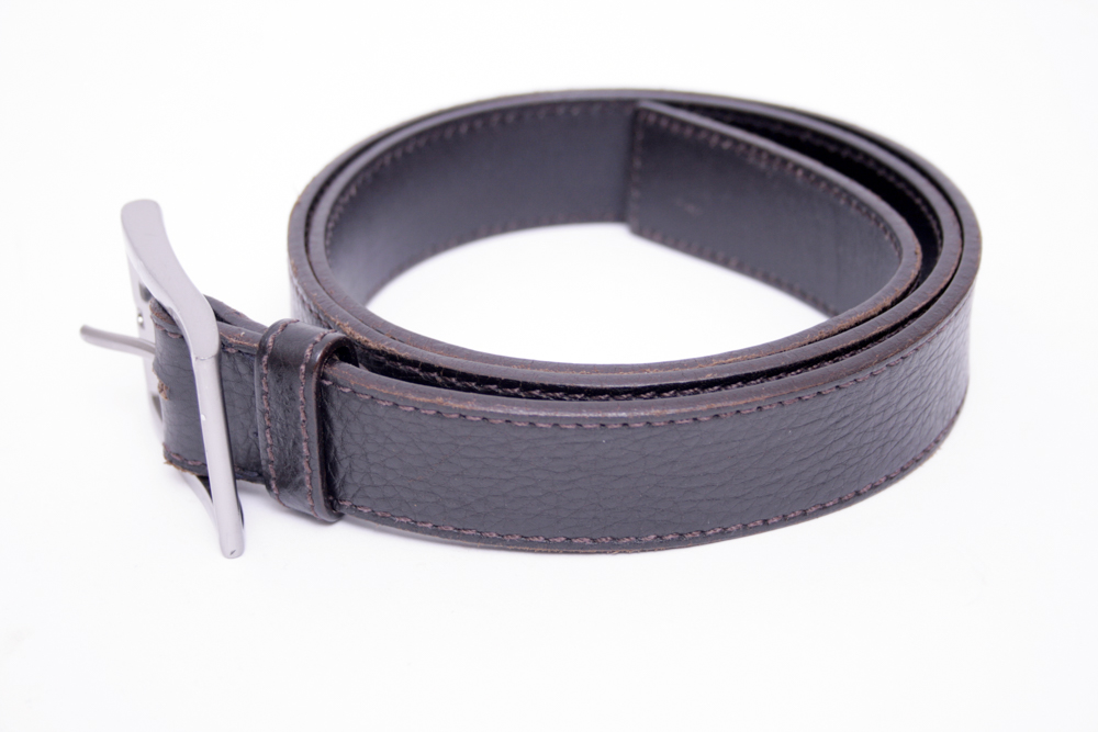Men's Designer Leather Belts including Prada