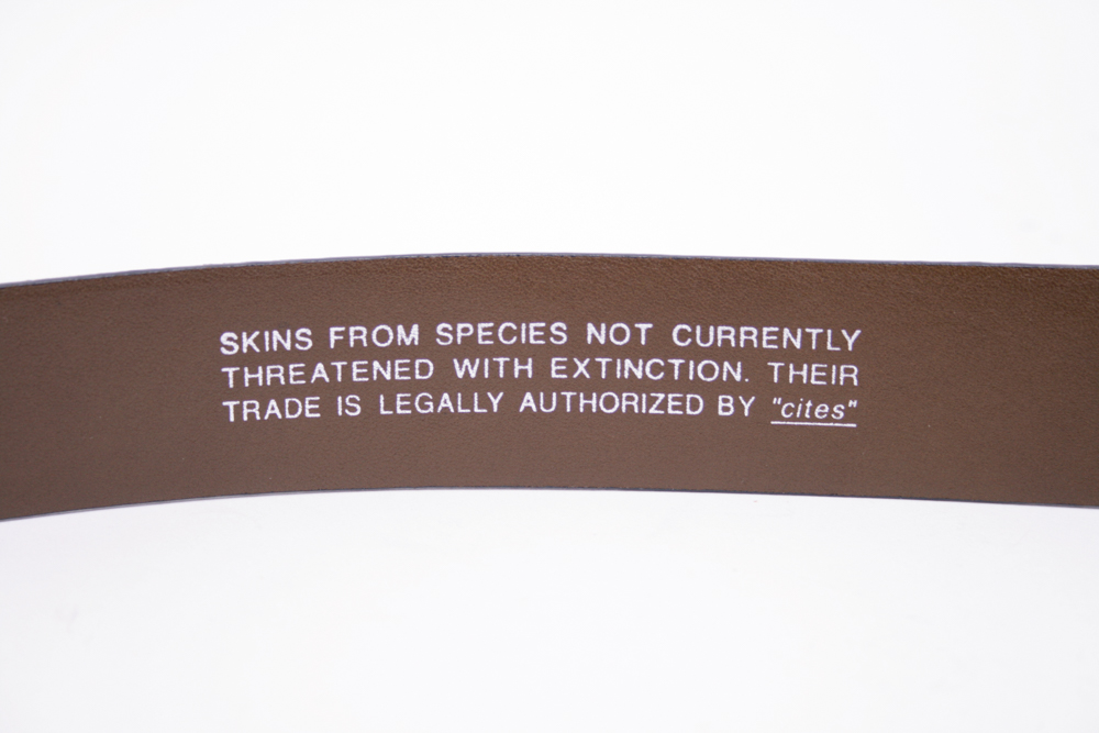 Men's Designer Leather Belts including Prada