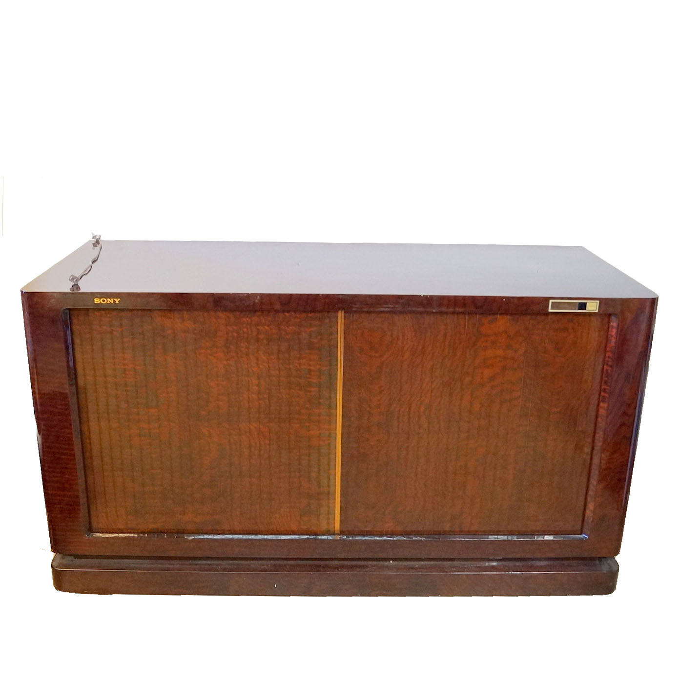 Limited Edition Sony Trinitron Cabinet Color Television & Cabinet