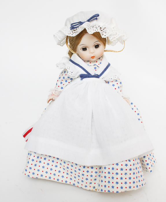 Collection of Mini Showcase Madame Alexander Dolls