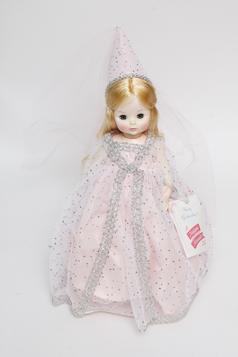 "Cinderella" and "Fairy Godmother" Madame Alexander Dolls