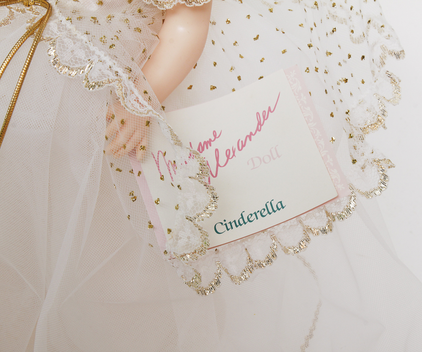 "Cinderella" and "Fairy Godmother" Madame Alexander Dolls
