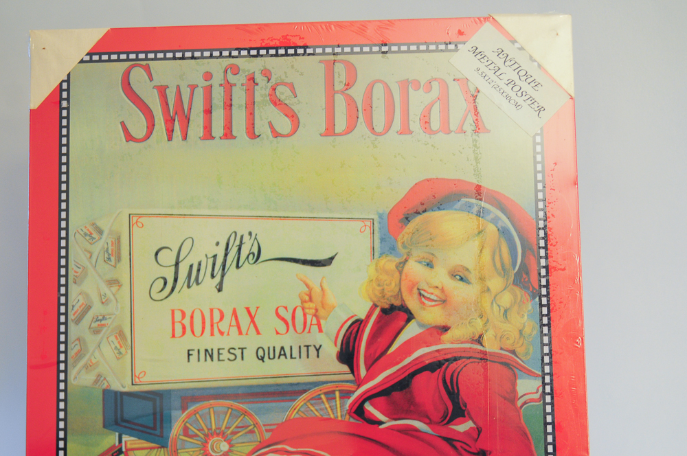 Antique Style Metal Posters and Collection of Prints