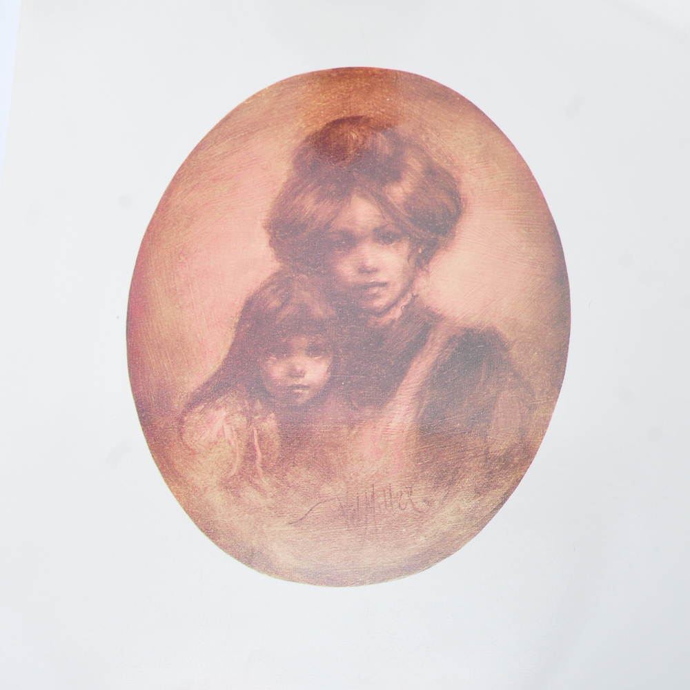 Antique Style Metal Posters and Collection of Prints