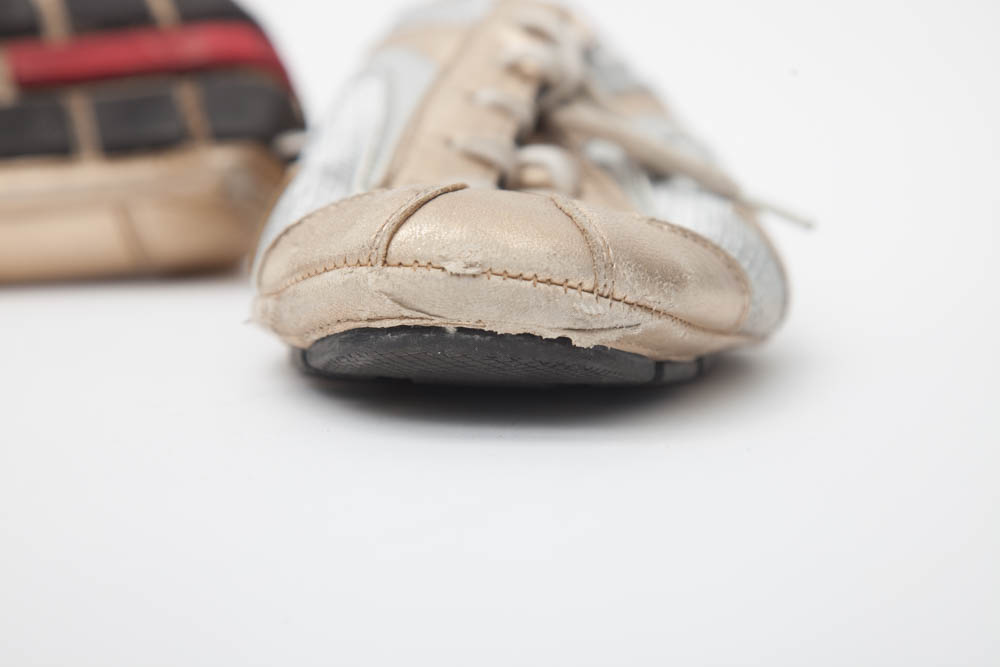 Prada Leather & Mesh Women's Athletic Shoes