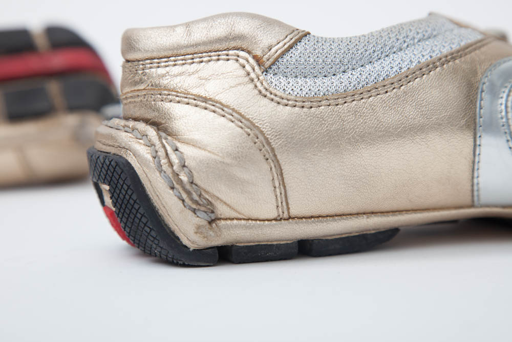 Prada Leather & Mesh Women's Athletic Shoes