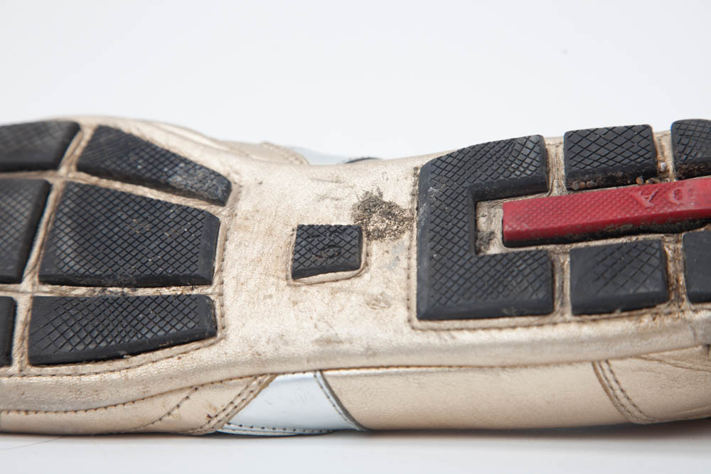 Prada Leather & Mesh Women's Athletic Shoes