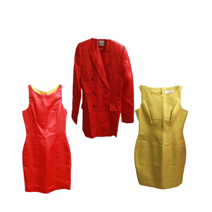 Pam McMahon Designer Sheath Dresses and Blazer