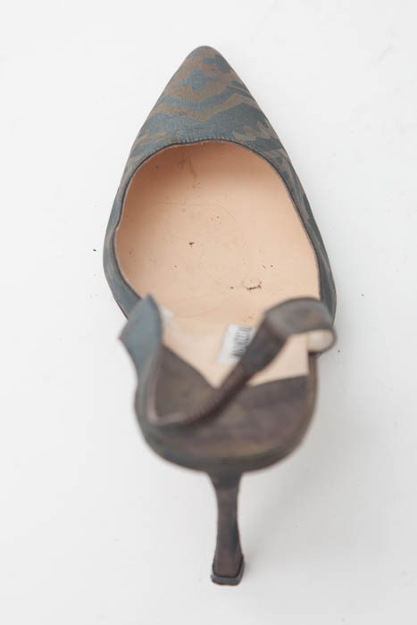 Manolo Blahnik Sling Back Heels