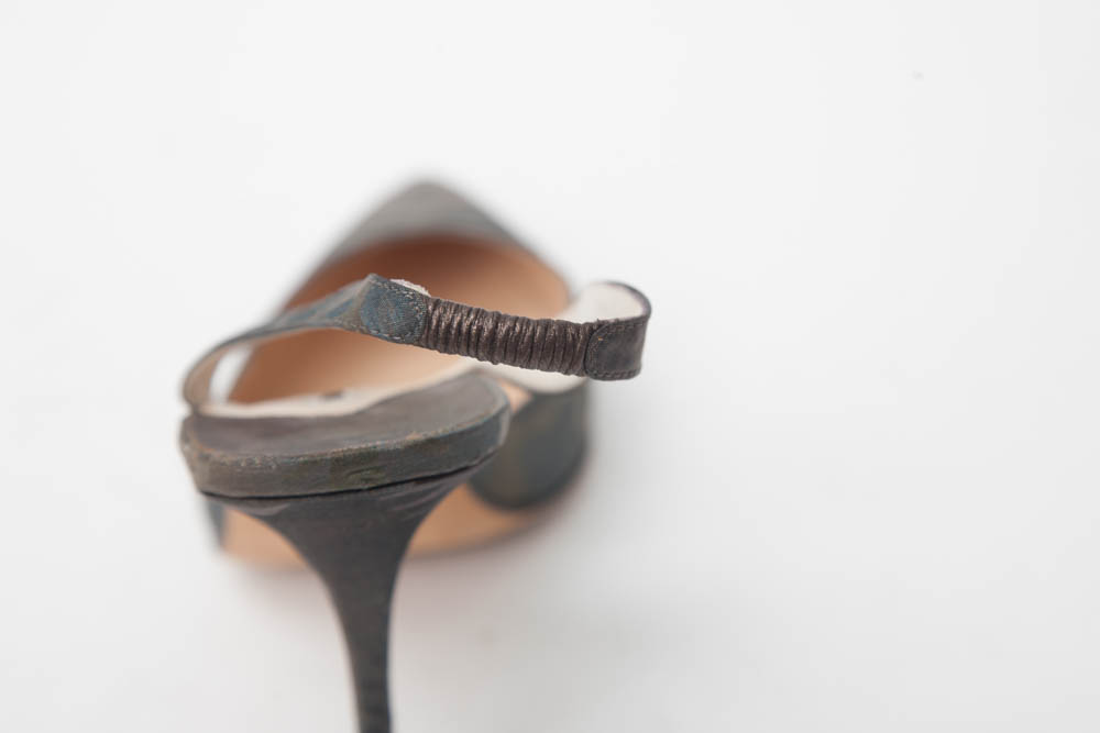 Manolo Blahnik Sling Back Heels