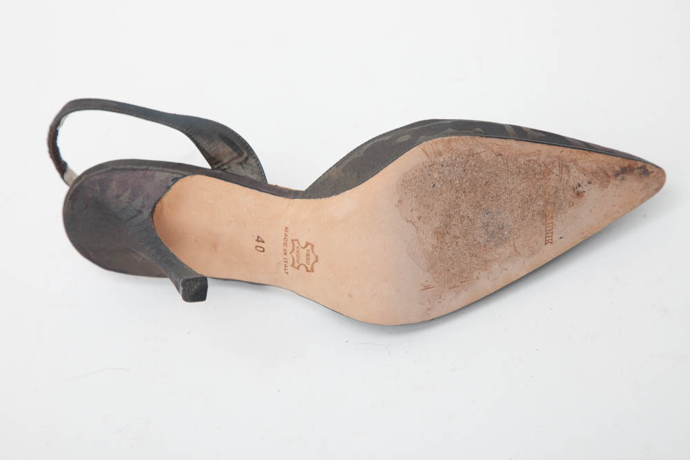 Manolo Blahnik Sling Back Heels