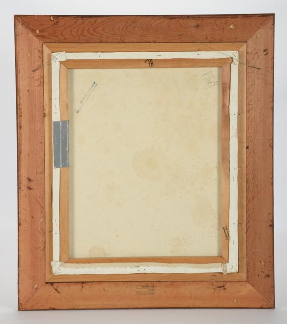 J. L. Lee Original Oil Portrait Painting of American Indian