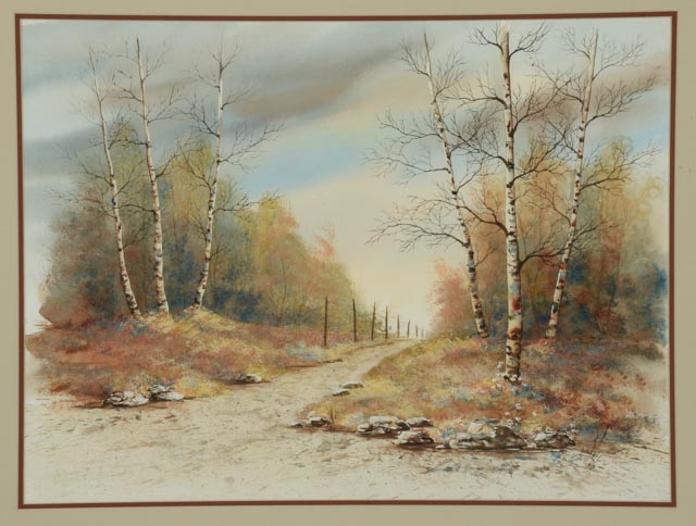 Judith Webb Original Watercolor Landscape