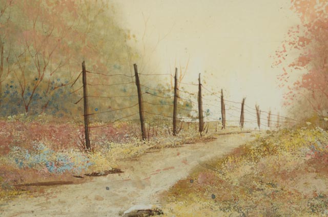 Judith Webb Original Watercolor Landscape