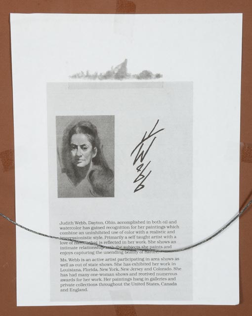 Judith Webb Original Watercolor Landscape