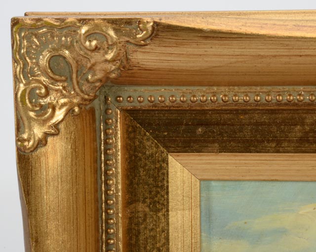 Pair of Robert Grace Oil on Board Monkey Paintings