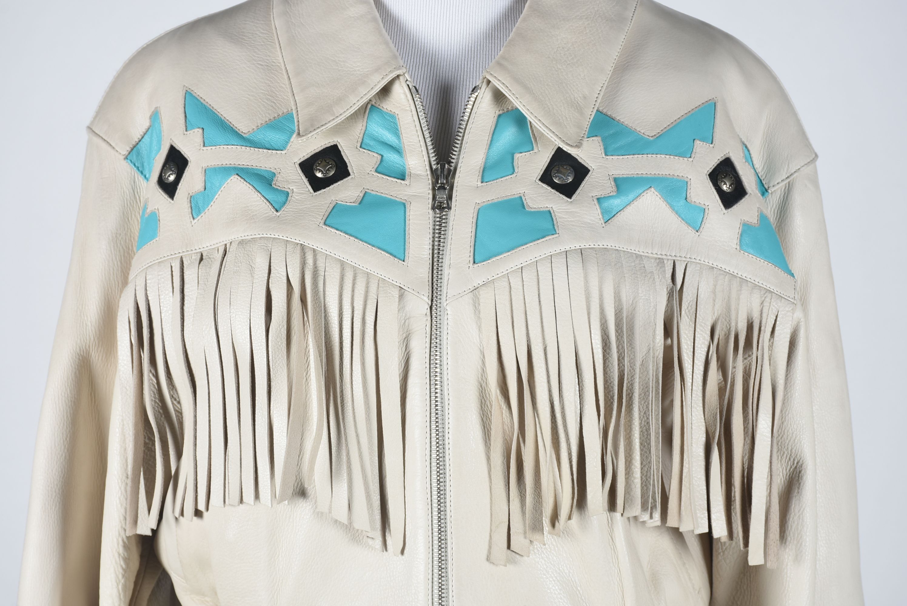 Michael Hoban for North Beach Leather Ensemble with Fringe