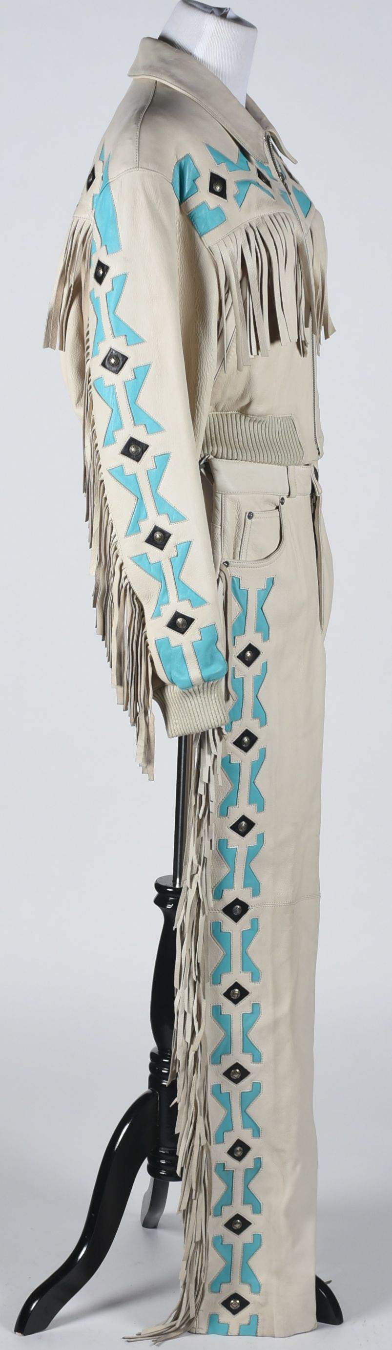 Michael Hoban for North Beach Leather Ensemble with Fringe