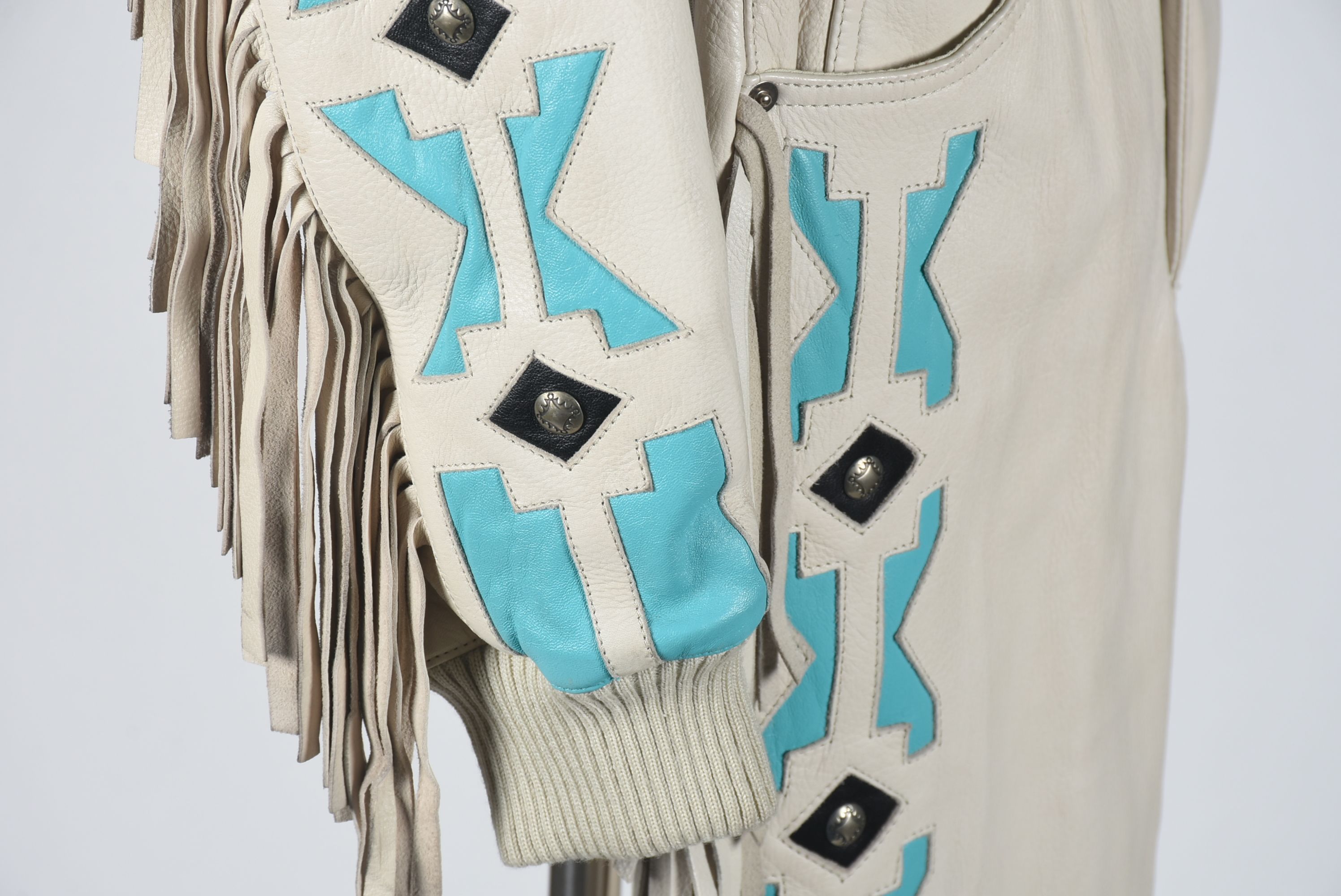 Michael Hoban for North Beach Leather Ensemble with Fringe