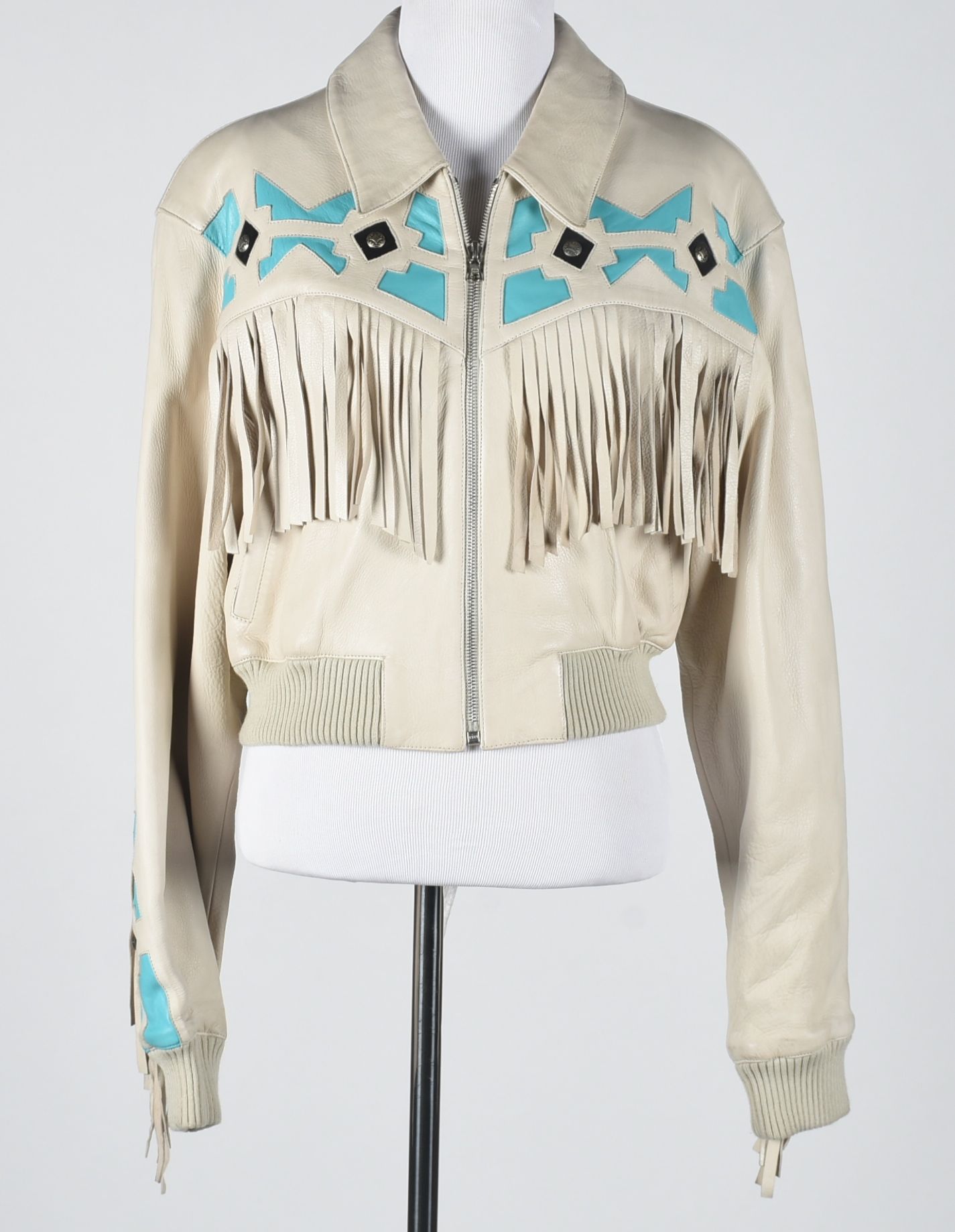Michael Hoban for North Beach Leather Ensemble with Fringe