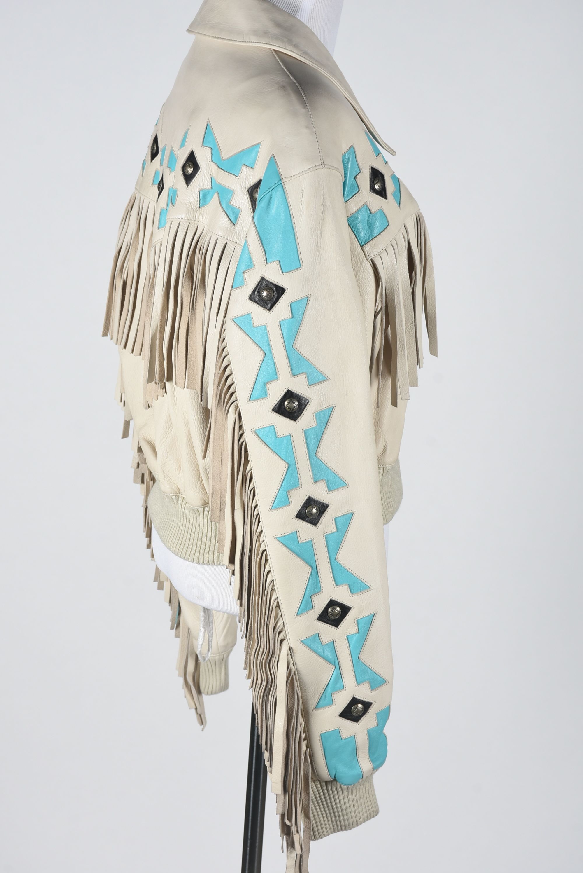 Michael Hoban for North Beach Leather Ensemble with Fringe