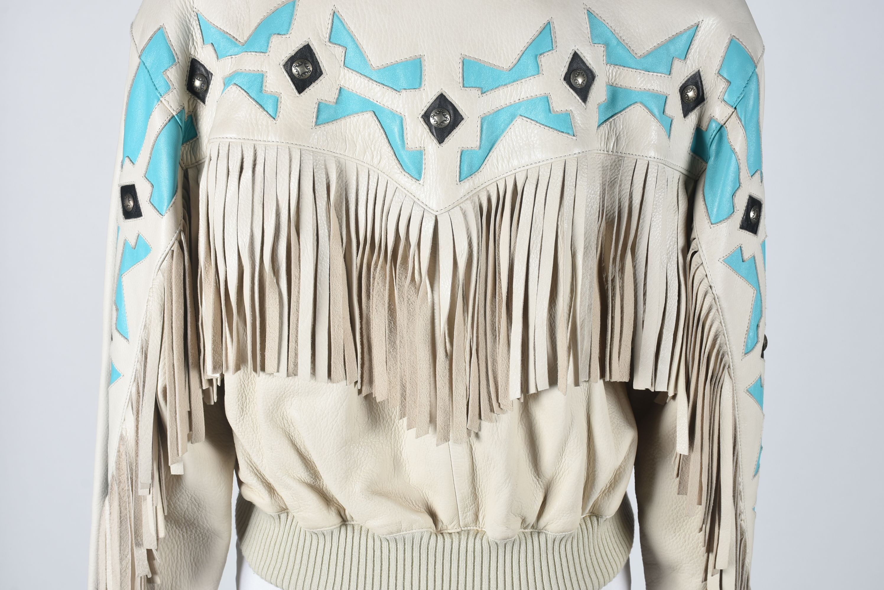 Michael Hoban for North Beach Leather Ensemble with Fringe