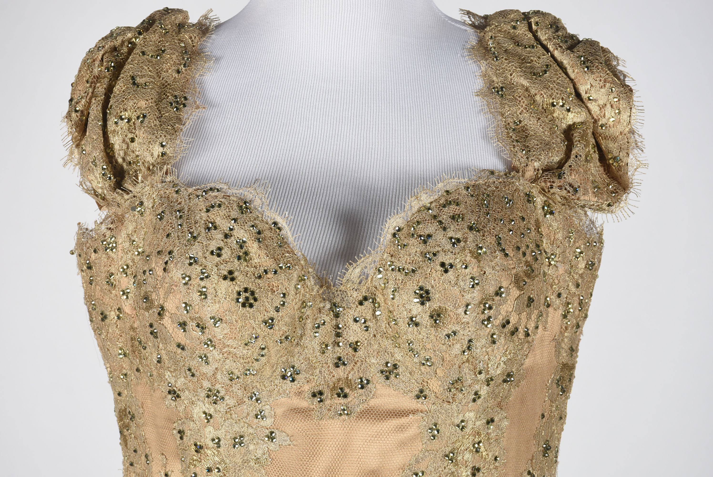 Baracci Haute Couture of Beverly Hills Formal Gown Worn at The Night of 100 Stars, A Celebration of The Academy Awards in 2008