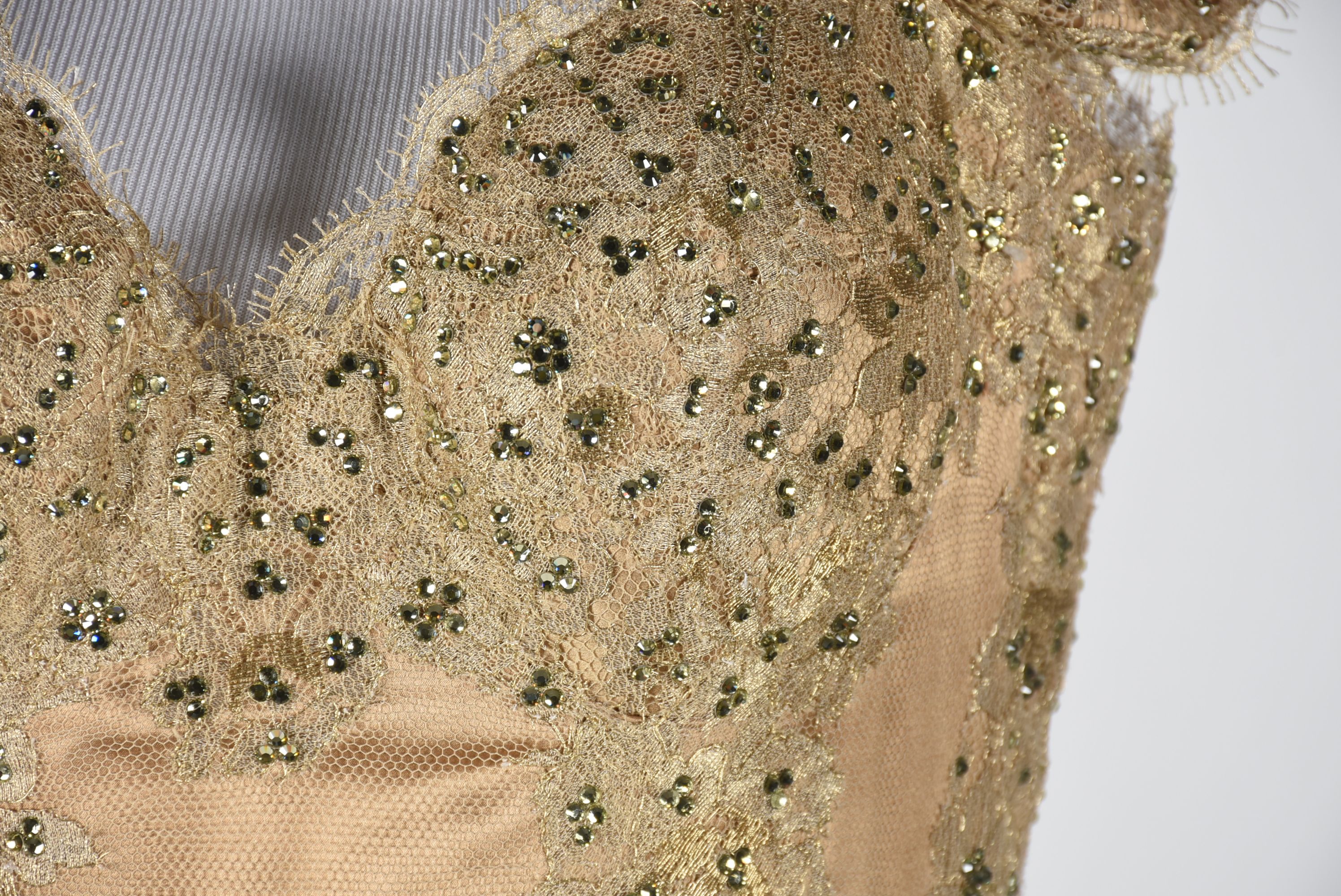 Baracci Haute Couture of Beverly Hills Formal Gown Worn at The Night of 100 Stars, A Celebration of The Academy Awards in 2008