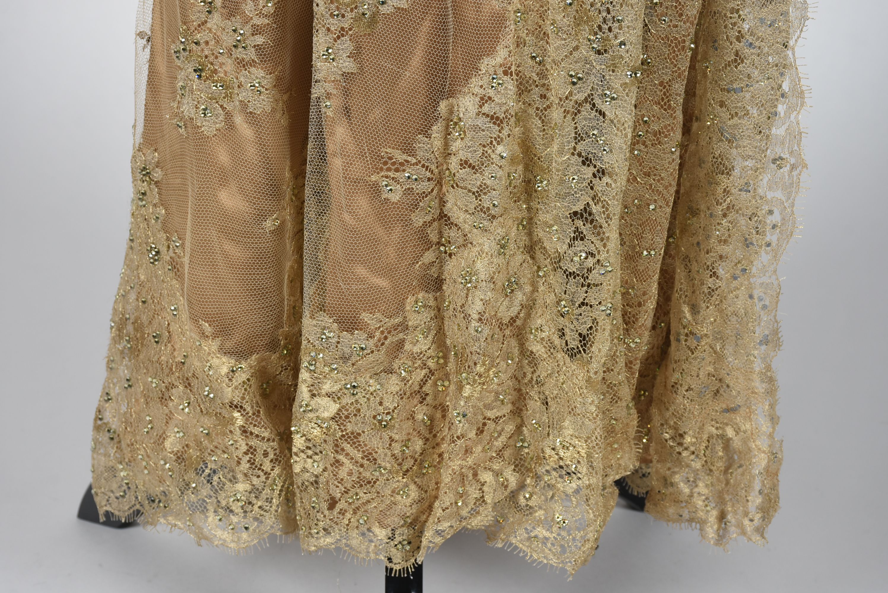 Baracci Haute Couture of Beverly Hills Formal Gown Worn at The Night of 100 Stars, A Celebration of The Academy Awards in 2008