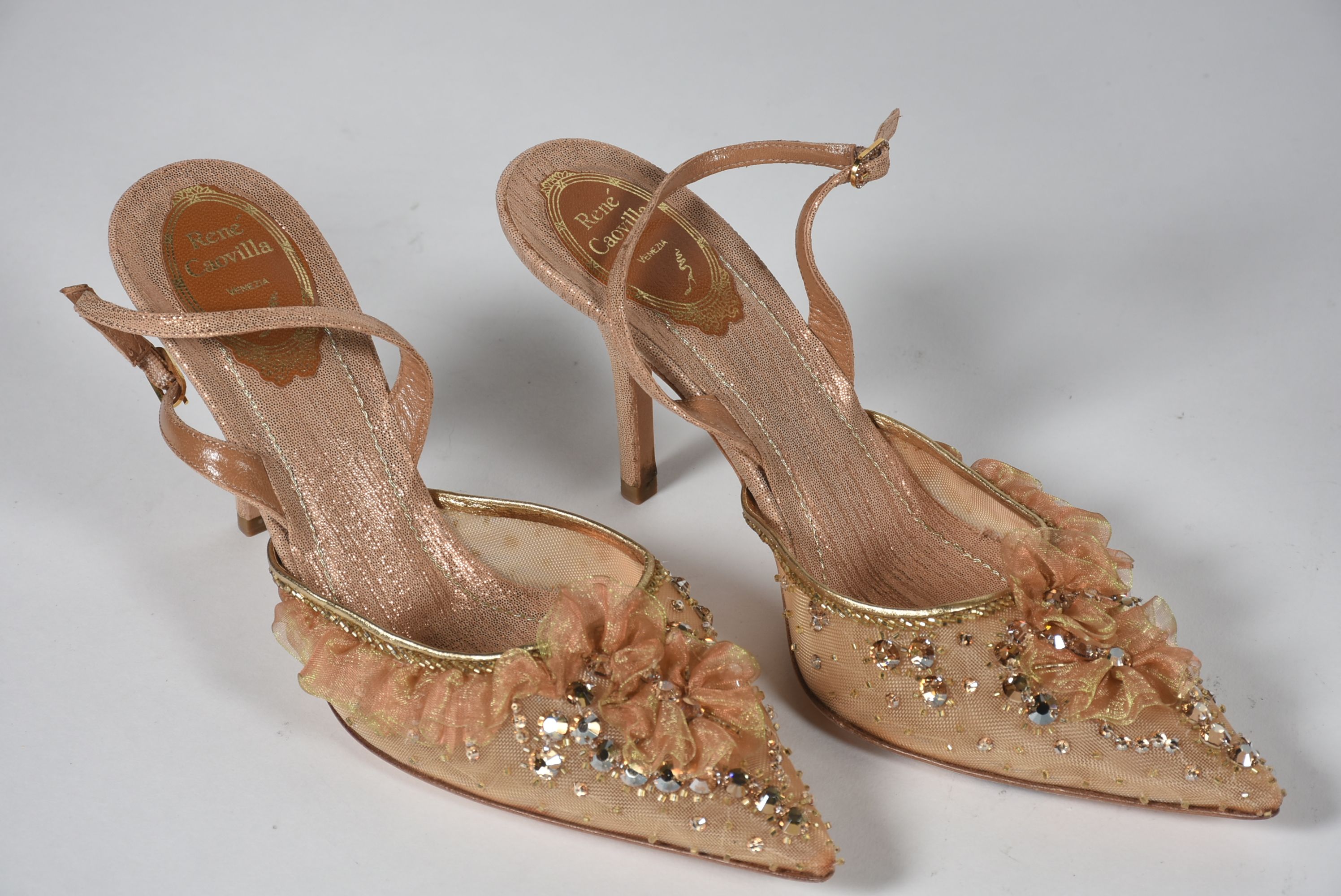 Baracci Haute Couture of Beverly Hills Formal Gown Worn at The Night of 100 Stars, A Celebration of The Academy Awards in 2008