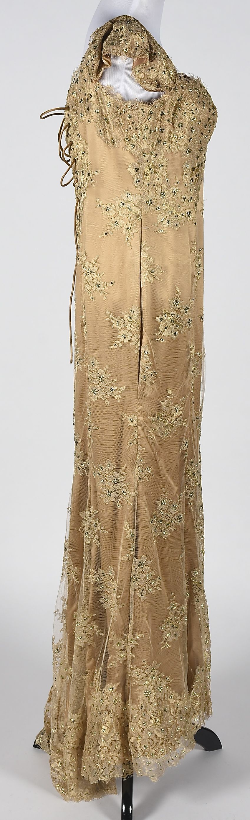 Baracci Haute Couture of Beverly Hills Formal Gown Worn at The Night of 100 Stars, A Celebration of The Academy Awards in 2008