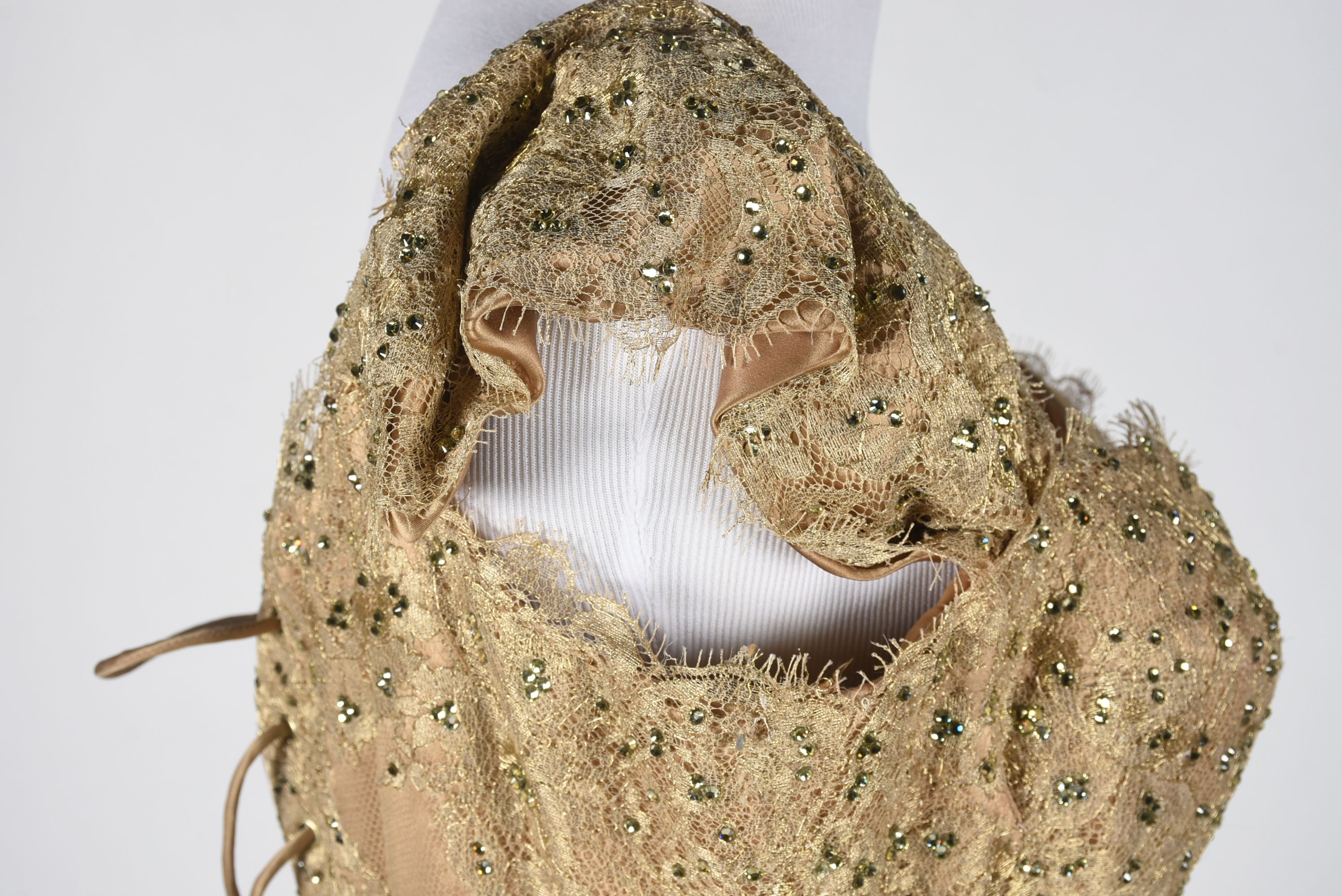 Baracci Haute Couture of Beverly Hills Formal Gown Worn at The Night of 100 Stars, A Celebration of The Academy Awards in 2008