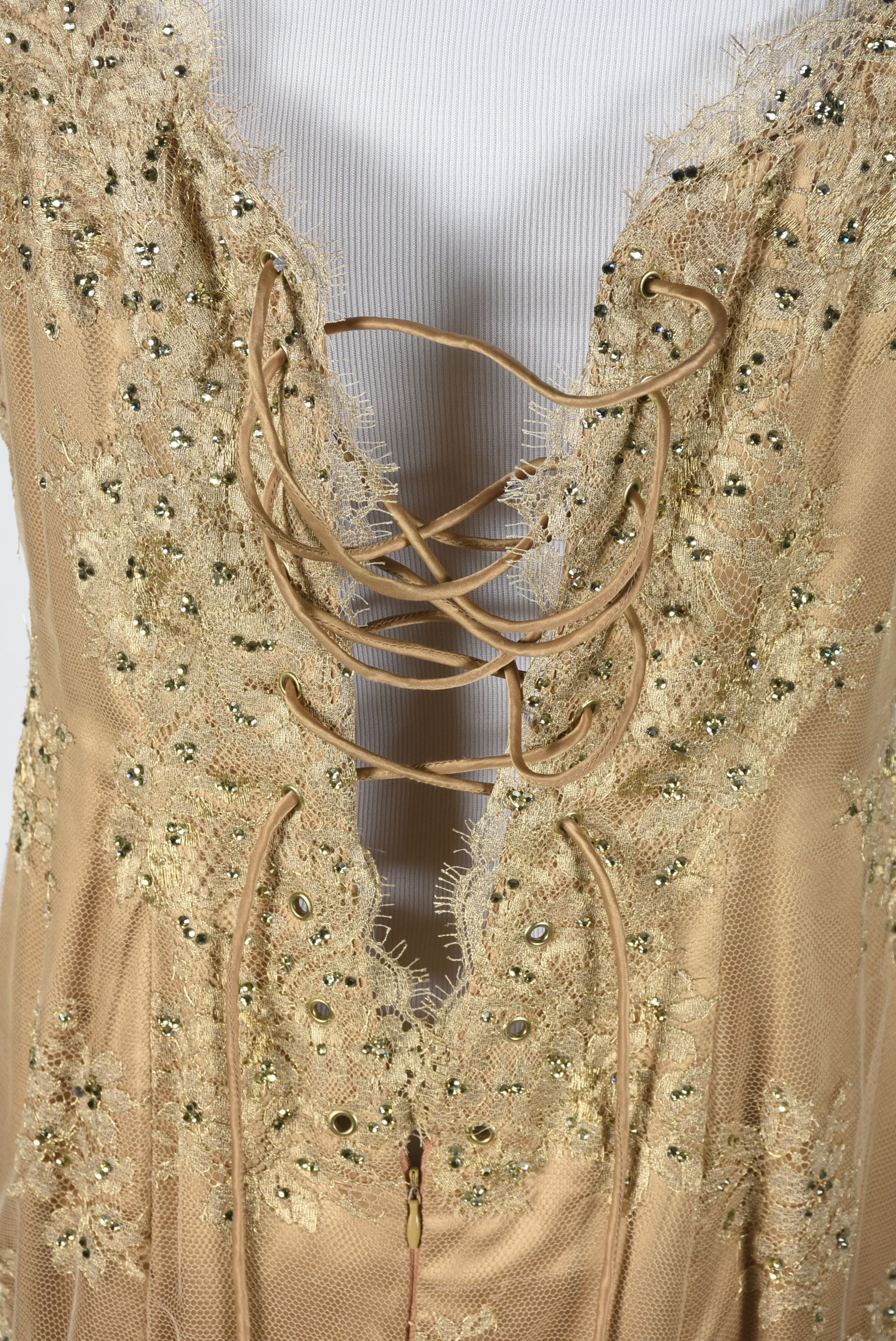 Baracci Haute Couture of Beverly Hills Formal Gown Worn at The Night of 100 Stars, A Celebration of The Academy Awards in 2008