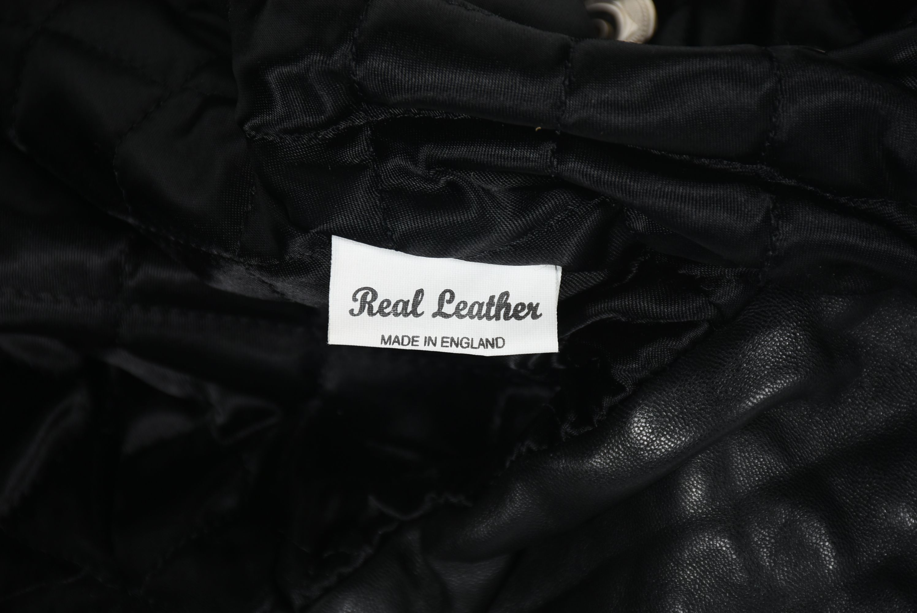 Hi-Tek Designs by Alexander Black Leather Motorcycle Jacket with Chrome Hardware