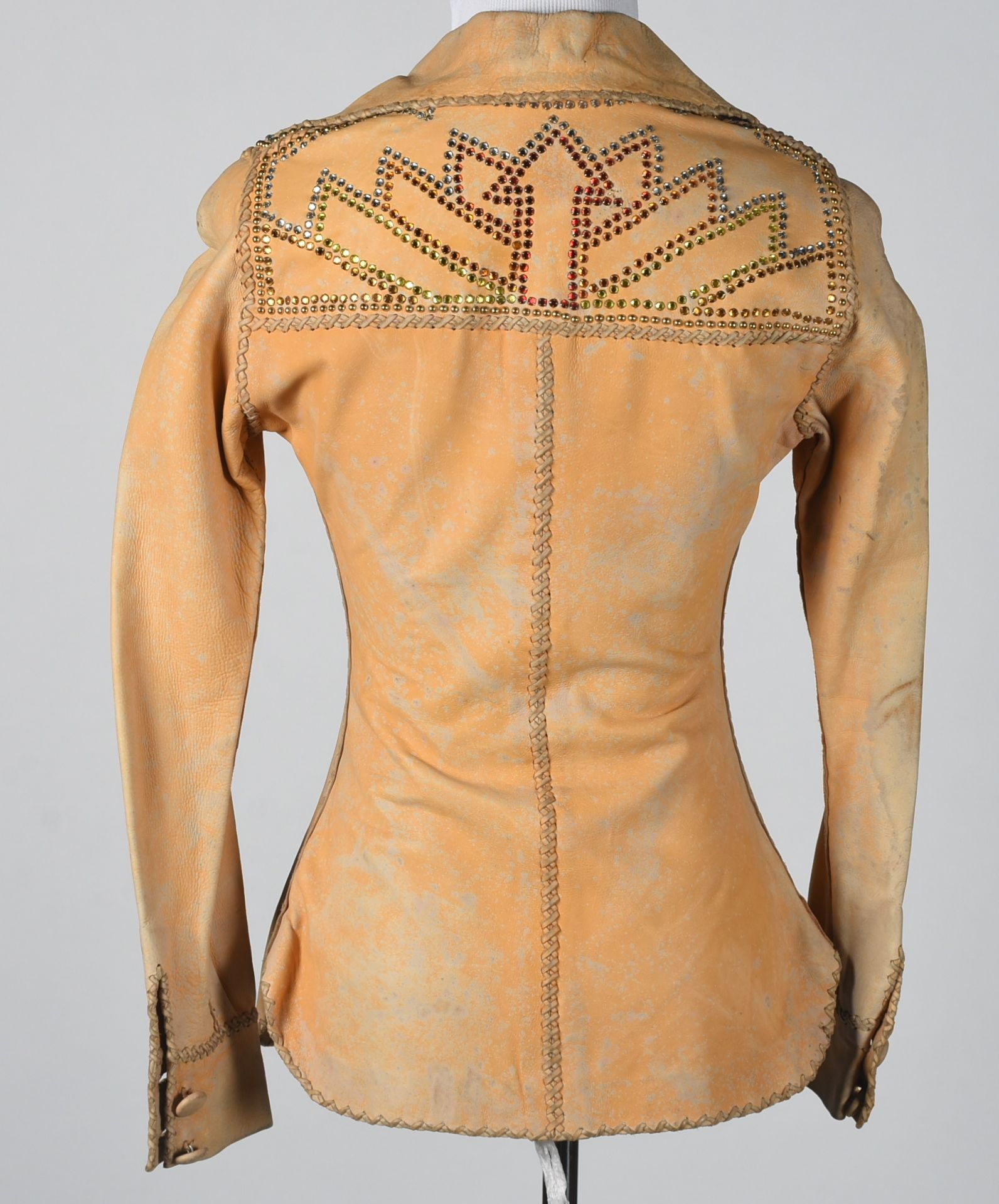 '76 Vintage Mexican Custom Made for North Beach Leather and Embellished Leather Stage Ensemble