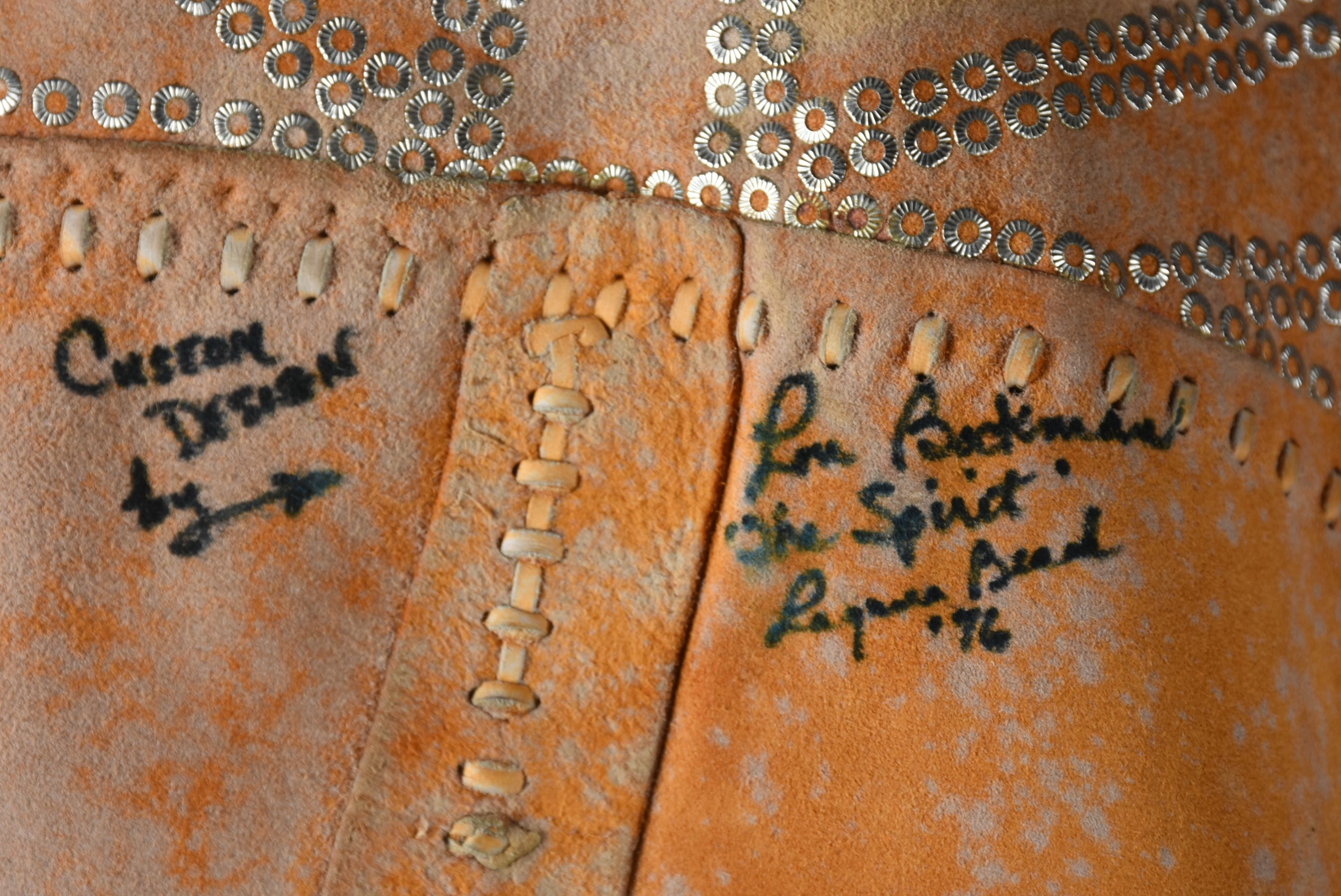 '76 Vintage Mexican Custom Made for North Beach Leather and Embellished Leather Stage Ensemble