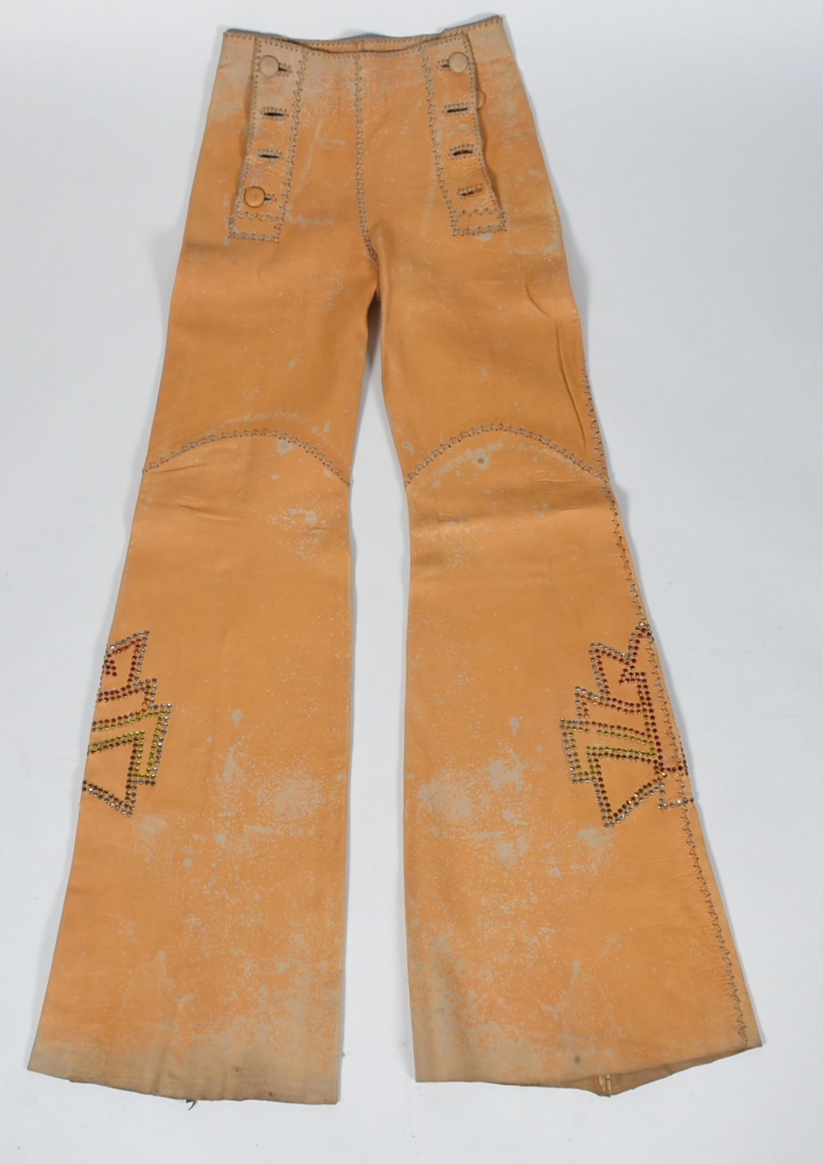 '76 Vintage Mexican Custom Made for North Beach Leather and Embellished Leather Stage Ensemble